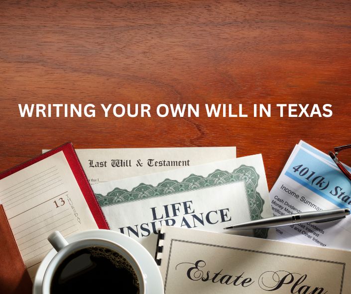 Can I write my own will in Texas and have it notarized?